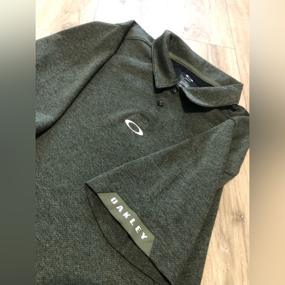 OAKLEY polo XL, army green - Picture 1 of 4